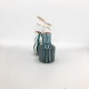 Mini vase Garafe bleu canard Casa Cubista