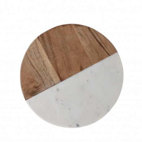 Planche à découper en bois et marbre Gya