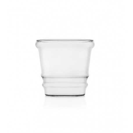 Vase / Pot en verre transparent Boboli