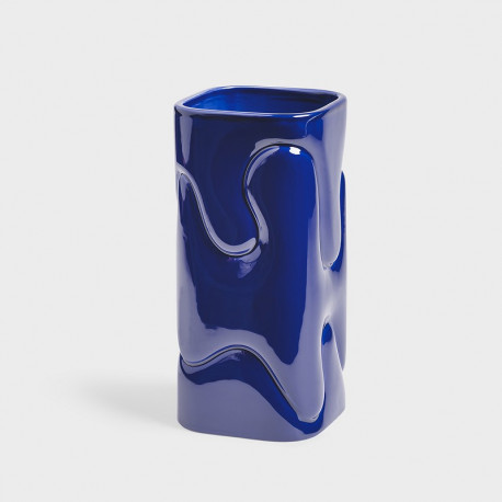 Grand vase Puffy bleu