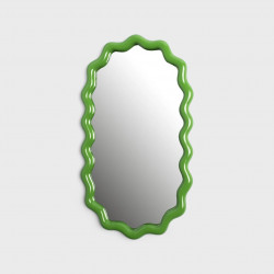 Miroir zigzag vert